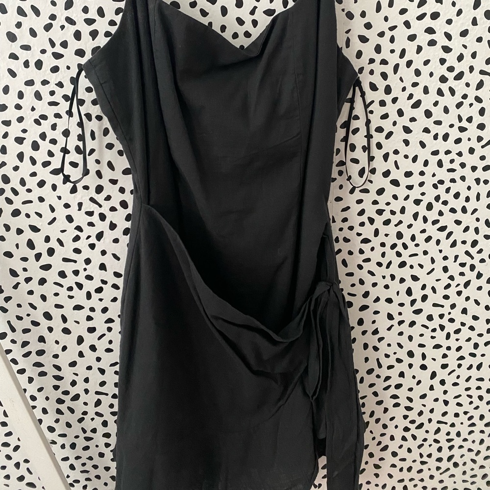 Love Lane Mini Dress Black